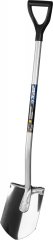 Штыковая лопата из нержавеющей стали с рукояткой ЗУБР Артель-НС 39407_z01