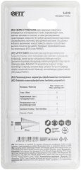 Сверло ступенчатое HSS Co5% ( Р6М5К5 ) по металлу, 13 ступеней, 6-30 мм FIT 36390