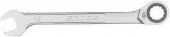 Ключ комбинированный трещоточный, 15 мм, количество зубьев 100 Gross 14853