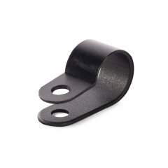 СНК 12 (черн) (100шт) Скоба пластиковая Fortisflex 103931