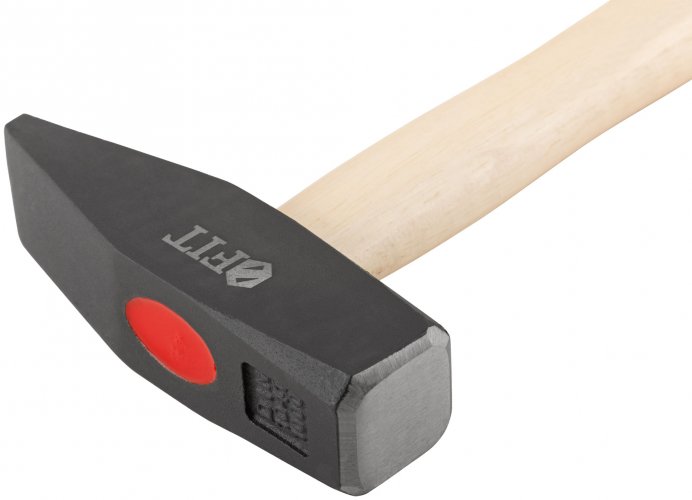 Молоток кованый, деревянная ручка 1000 гр. FIT 44210