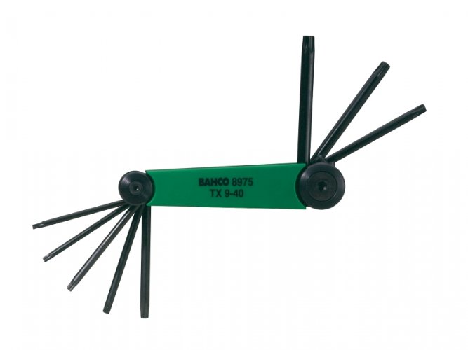 Набор шестигранников TORX в кейсе 8 шт, BAHCO ( BE-8975 )