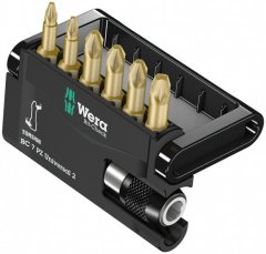 Набор бит Bit-Check 7 PZ Universal 2, 7 предм., WERA, ( WE-056157 )