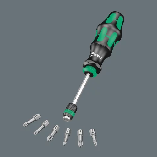 Отвёртка со сменными битами Kraftform Kompakt 20 A, 7 предм., WERA, ( WE-051019 )