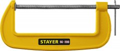 Струбцина STAYER SG-200 тип G 200 мм, 3215-200_z02