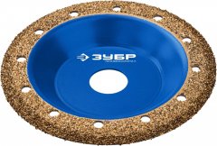 Наклонная обдирочно-шлифовальная чашка №1 ЗУБР 125 мм, мелкое зерно ВК8 33435-1