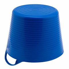 Ведро гибкое сверхпрочное, 14 л, синее, Россия, Сибртех 67503