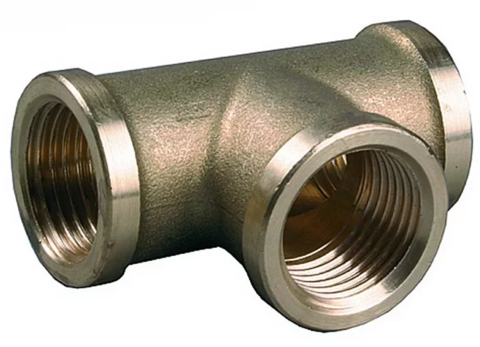 Тройник внутренняя резьба 3/4", латунь, GENERAL FITTINGS 51055-3/4