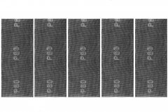 Сетка абразивная, P 80, 115 х 280 мм, 5 шт Сибртех 751227