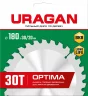 Диск пильный по дереву Optima (180х30/20 мм; 30Т) URAGAN 36801-180-30-30_z01