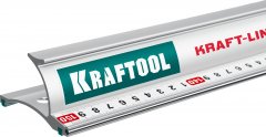 Усиленная алюминиевая линейка со стальной направляющей KRAFT-LINE, 1.5 м, KRAFTOOL 34275-150