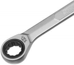 Ключ комбинированный трещоточный, 16 мм, количество зубьев 100 Gross 14854