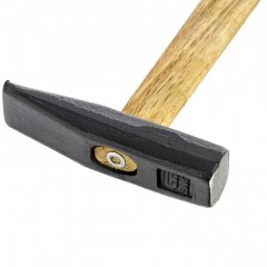 Молоток слесарный 200 г, квадратный боек, деревянная рукоятка Сибртех 10211