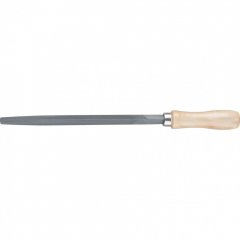 Напильник трехгранный, 300 мм, деревянная ручка Сибртех 16032