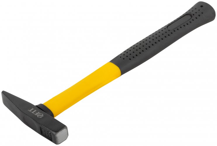 Молоток кованый, фиберглассовая ручка 100 гр. FIT 44281