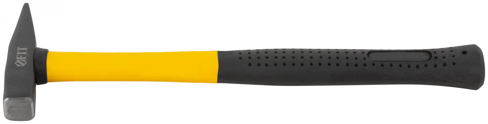 Молоток кованый, фиберглассовая ручка 100 гр. FIT 44281