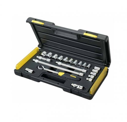 Набор торцевых головок 3/8" MicroTough 21 предмет, STANLEY ( 2-85-583 )