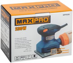 Шлифмашина вибрационная 230 Вт, 115х100 мм, MAX-PRO 85235