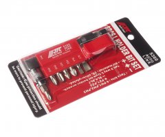 Набор бит 1/4" PHILIPS POZIDRIV с Г-образным держателем 8 предметов JTC-5360