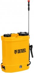 Опрыскиватель ранцевый аккумуляторный D-12LA, 12 л, щелочной акк., 12 В, 8 Ач// Denzel