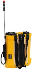 Опрыскиватель ранцевый аккумуляторный D-12LA, 12 л, щелочной акк., 12 В, 8 Ач// Denzel