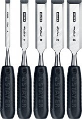 Набор стамесок STAYER Max-Cut с пластмассовой рукояткой, 5шт 1820-H5_z01