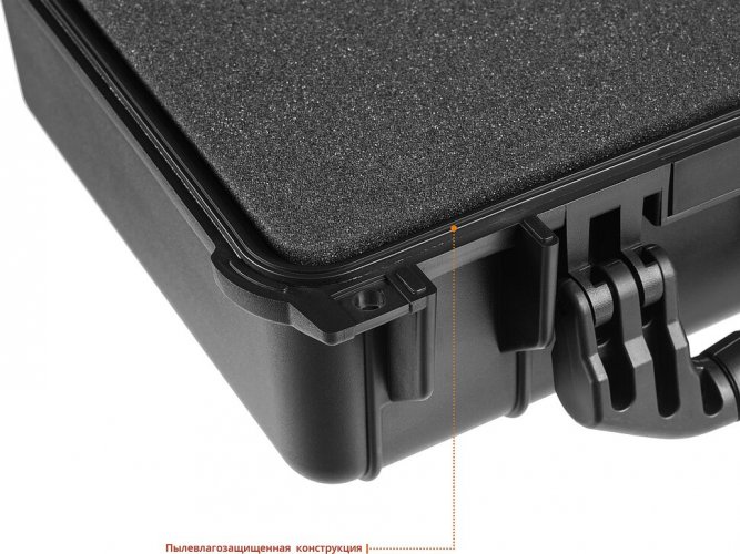 Ударопрочный пластиковый ящик KRAFTOOL Panzer степень защиты IP55, 20" 38251-20