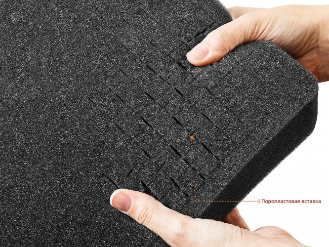 Ударопрочный пластиковый ящик KRAFTOOL Panzer степень защиты IP55, 20" 38251-20