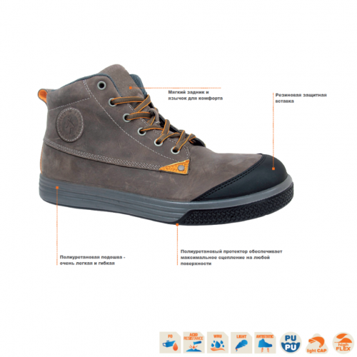 Ботинки рабочие ENERGY, размер 42, KAPRIOL, ( 42532 )