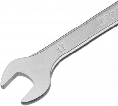 Ключ комбинированный трещоточный, 17 мм, количество зубьев 100 Gross 14855