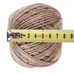 Шпагат джутовый, 1.5 мм, L 90 м, 4-ниточный, Россия Сибртех 93877