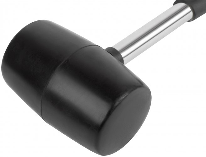 Киянка резиновая, металлическая ручка 55 мм ( 450 гр ) FIT 45455