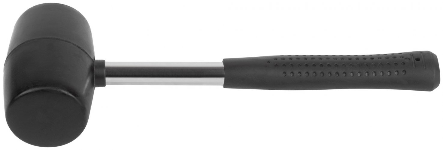 Киянка резиновая, металлическая ручка 55 мм ( 450 гр ) FIT 45455