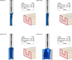 Набор фрез по дереву ЗУБР Профессионал 4 шт 28795-H4-1