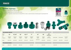 Адаптер для системы полива "ORIGINAL" (3/4") RACO 4250-55215T