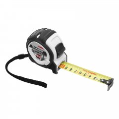 Рулетка Neon,5 м x 25 мм,обрезиненный корпус,3 фиксации,Pro Matrix 32592