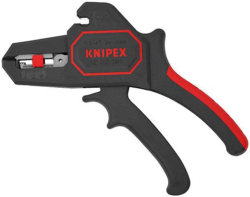 Автоматический инструмент для удаления изоляции 180 мм, KNIPEX, ( KN-1262180SB )
