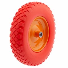 Колесо полиуретановое 4.80/4.00-8, длина оси 90 мм, подшипник 20 мм PalisaD 68977