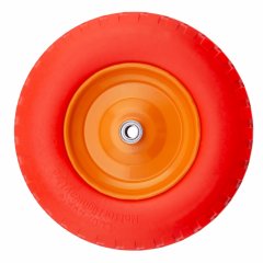 Колесо полиуретановое 4.80/4.00-8, длина оси 90 мм, подшипник 20 мм PalisaD 68977