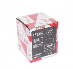 Головка торцевая 1" 27мм ударная L=58мм JTC-845827