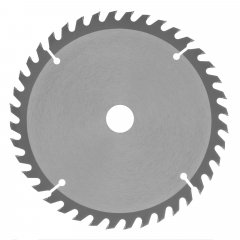 Пильный диск по дереву, 180 х 22 мм, 40 зубьев Sparta 732425
