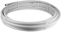 Металлопластиковая труба ЗУБР 32 мм толщина стенки 3 мм металлического слоя 0.3 мм максимальное давление 10 атмосфер при температуре 95 градусов 50 м 51455-32-50