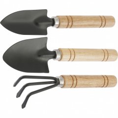 Набор по уходу за комнатными растениями, деревянные рукоятки, 3 предмета, Palisad 63043