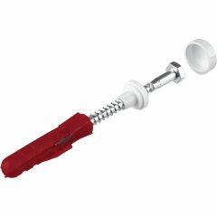 Набор для крепления унитазов ЗУБР Профессионал 10 мм, белый 44210_z01