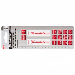 Полотна универсальные для сабельной пилы S922VF, 125/1.8-2.5 мм, Bimetal, 2 шт, Pro Matrix 782001