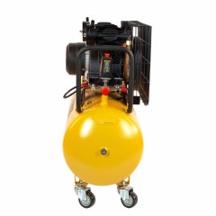 Компрессор воздушный BCV2200/100, ременный привод, 2.2 кВт, 100 литров, 370 л/мин Denzel 58110