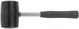 Киянка резиновая, металлическая ручка 65 мм ( 680 гр ) FIT 45465
