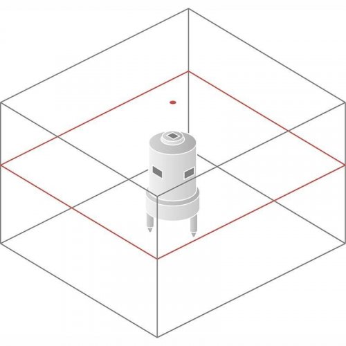Ротационный нивелир Bosch GRL 250 HV с калибровкой