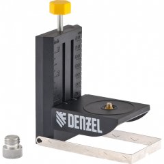 Держатель лазерного уровня, резьба 1/4, 5/8", с регулировкой Denzel ( 35088 )