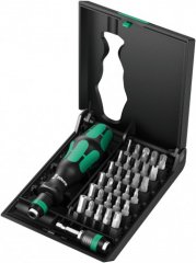 Набор бит Kraftform Kompakt 71 Security, 32 предм., WERA, ( WE-057111 )